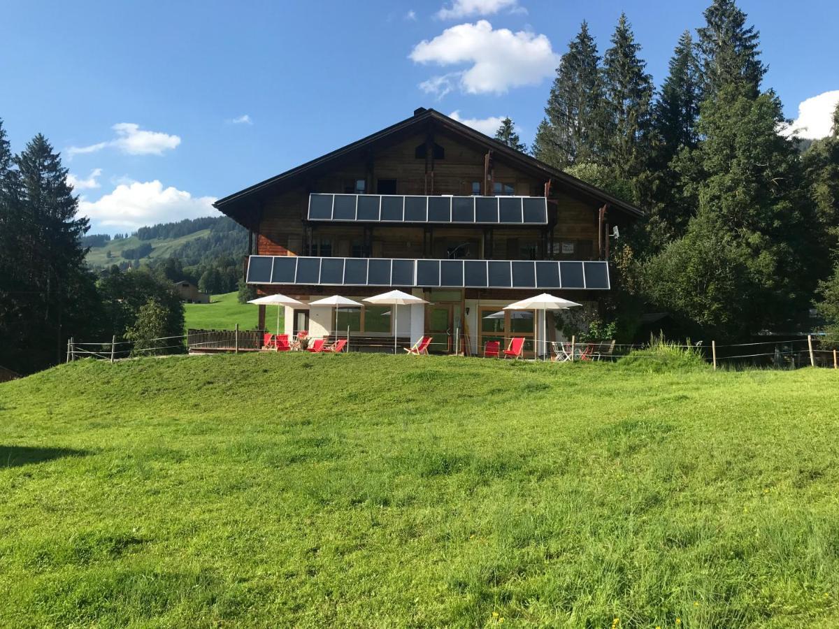 Kleine Ferienwohnung am Rande der Wildnis Sibratsgfäll Exterior foto
